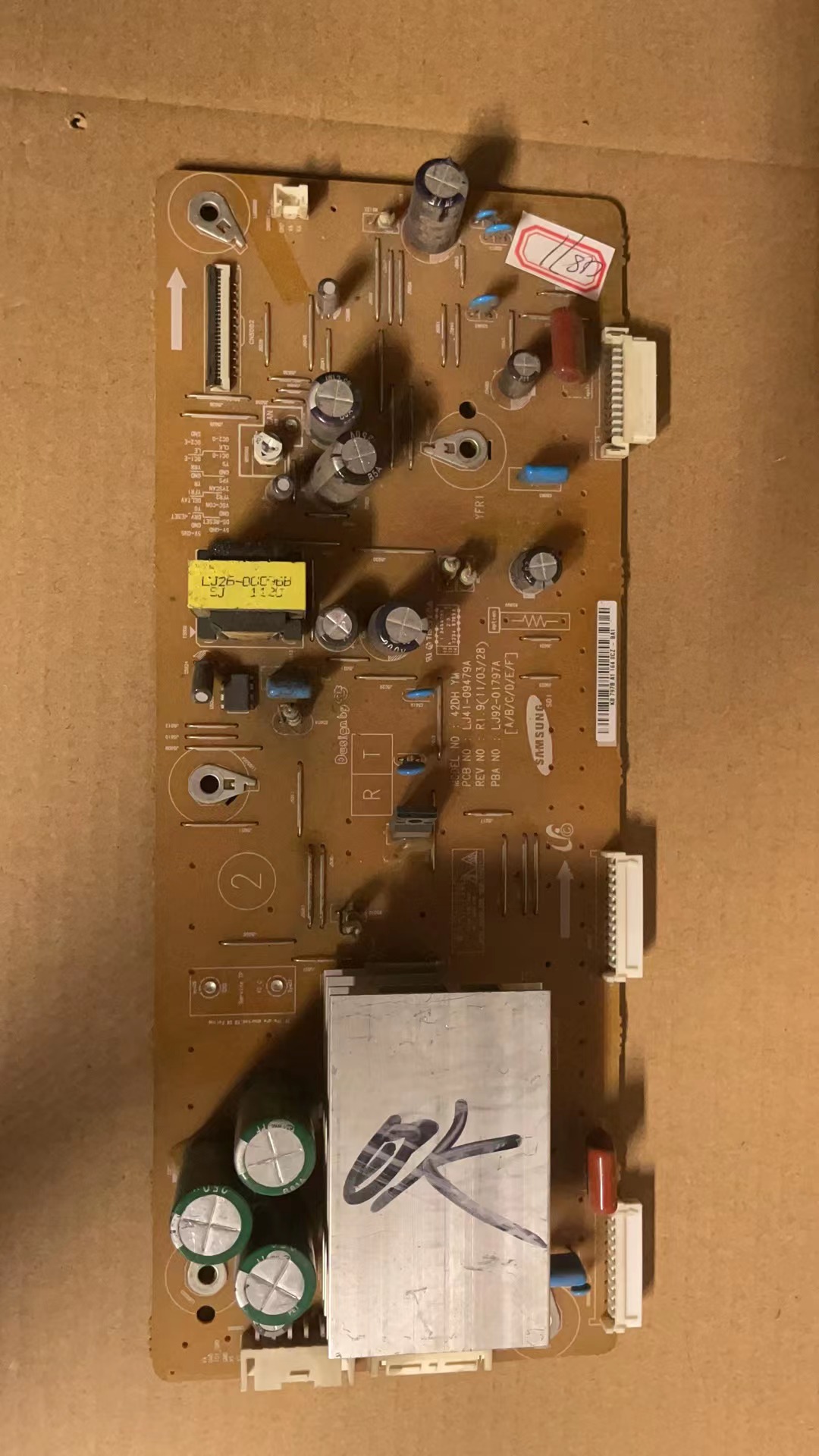 原装三星PS43D450A2 长虹3DTV43858Y板 LJ41-09479A LJ92-01797A