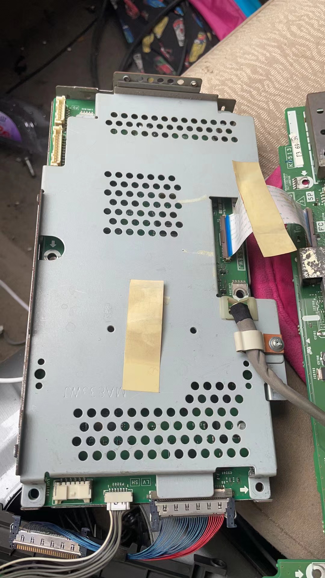 原装夏普LCD-37AX3 32GA5视频版 AV板 配夏普屏32GA6
