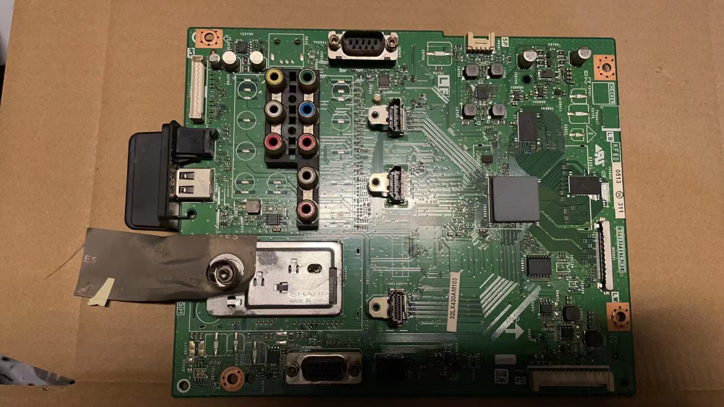 夏普LCD-32LX430A/32LX530A主板QPWBXF807WJN2屏LK520D3GWAR