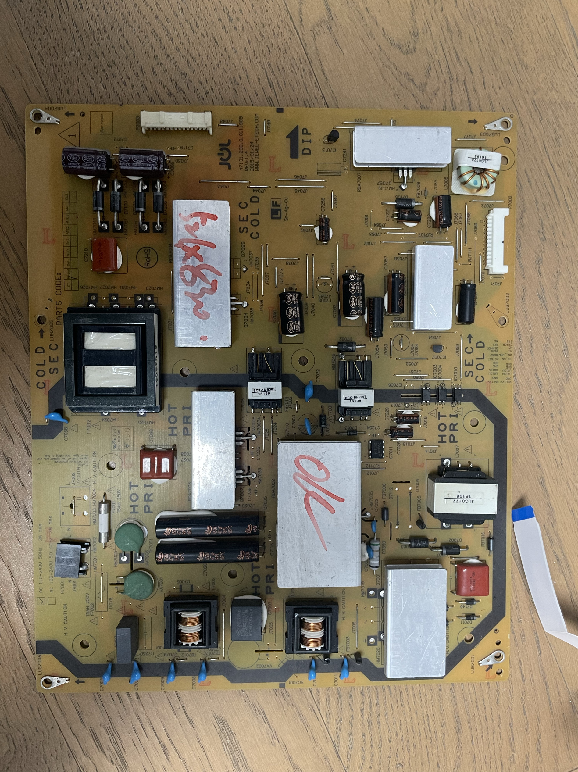 原装LCD-48S3ALCD-55S3A电源板RUNTKB351WJQZJSL2168-003