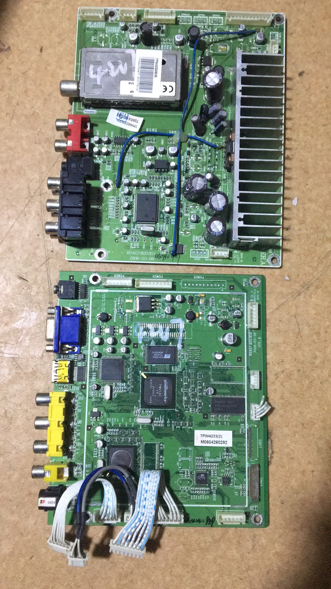原装海信等离子TPW4233主板RSAG7.820.856/857 配PDP42V7