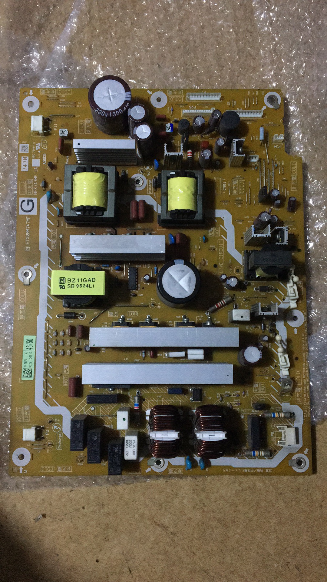 原装松下TH-P42S10C/46S10C 电源板NPX747MF-1A ETX2MM747MF