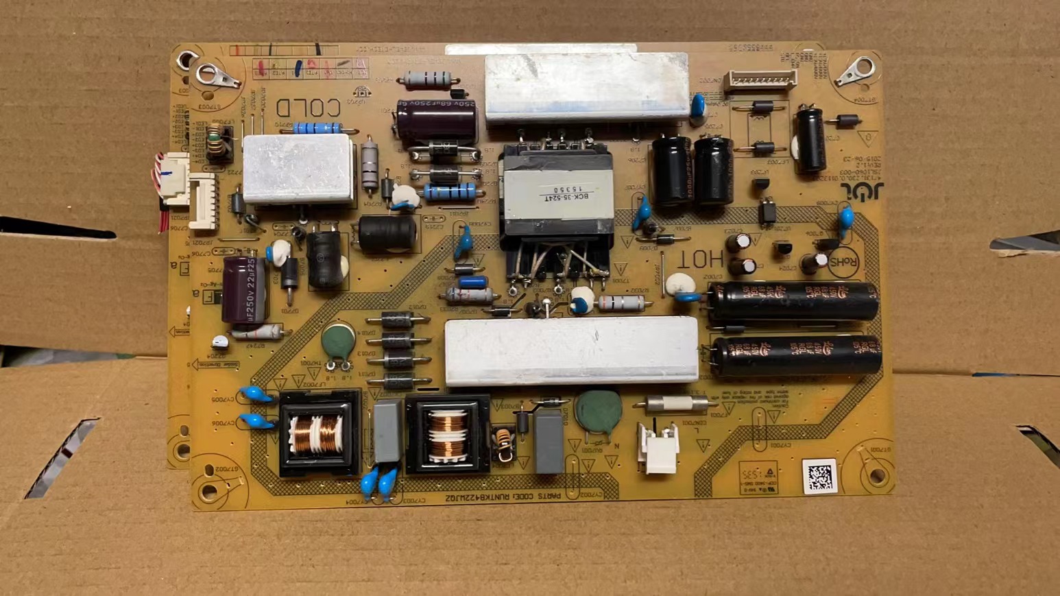 夏普LCD-40MS16A 40A35A电源板RUNTKB422WJN1 WJQZ JSL1060-003A