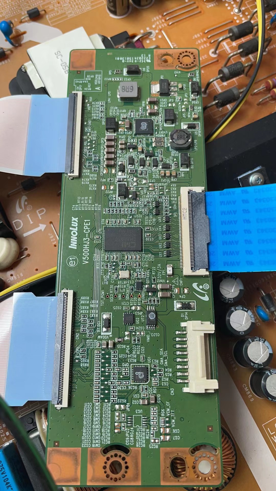 海信LED58K220 UA58H5288AJ 58PFL3740/T3逻辑板V500HJ3-CPE1