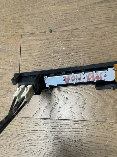 索尼 55EX710 按键板。电源开关