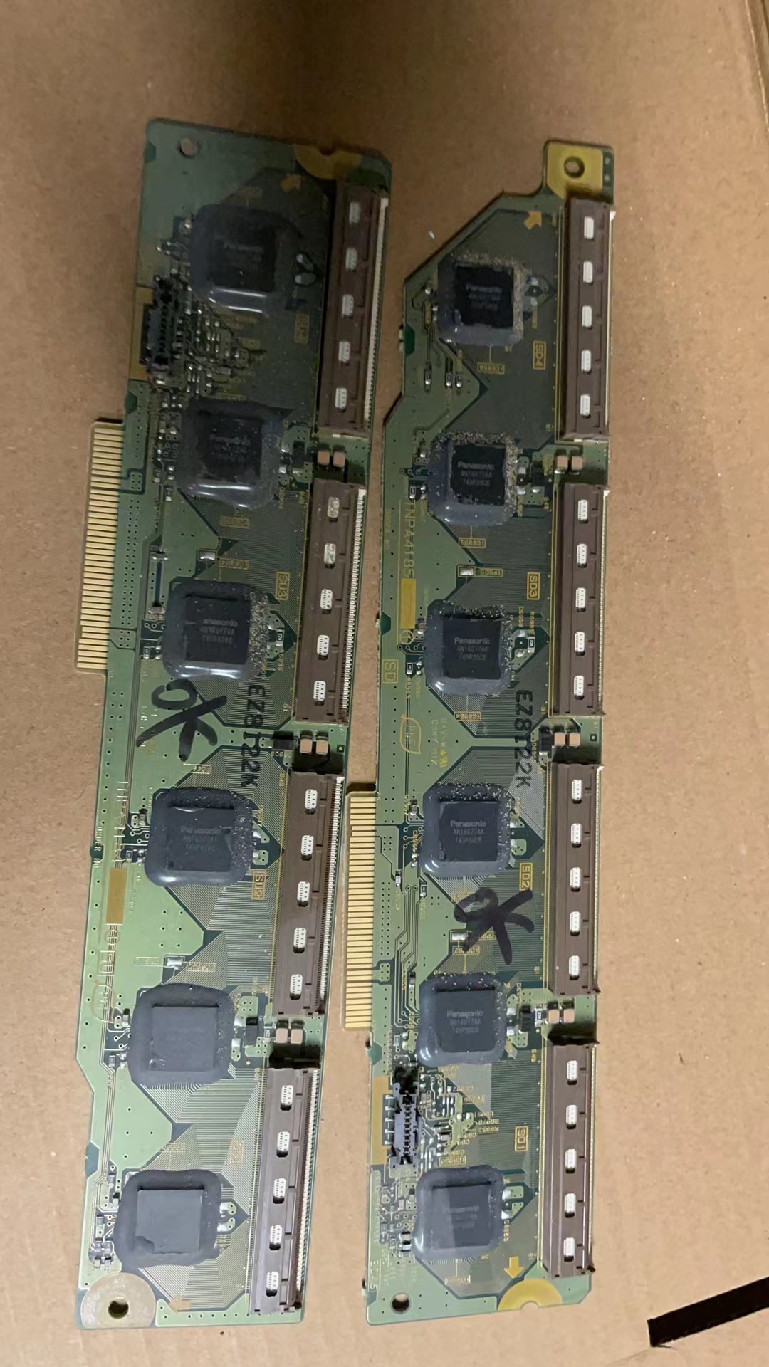 拆机测好 松下TH-42PV70C TH-42PV700C 缓冲板 TNPA4184 TNPA4185