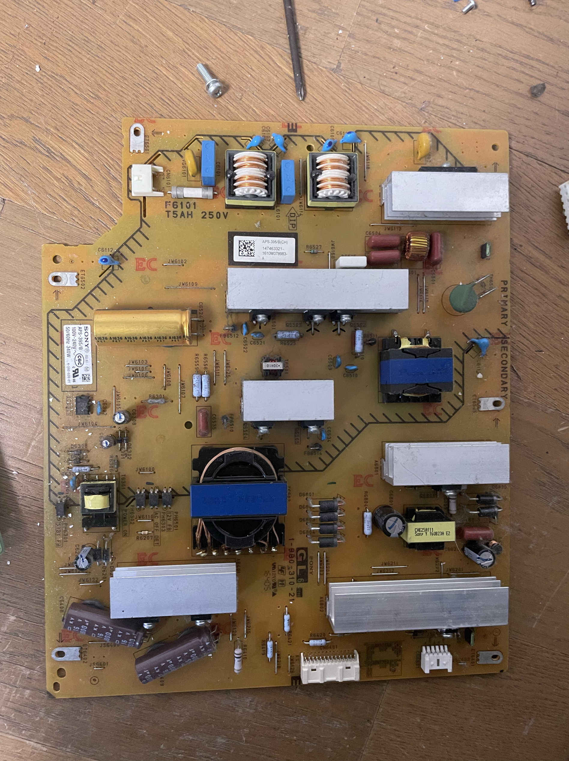 KD一55X7000D液晶电视电源板APS一395/B 1-980-310-21-11