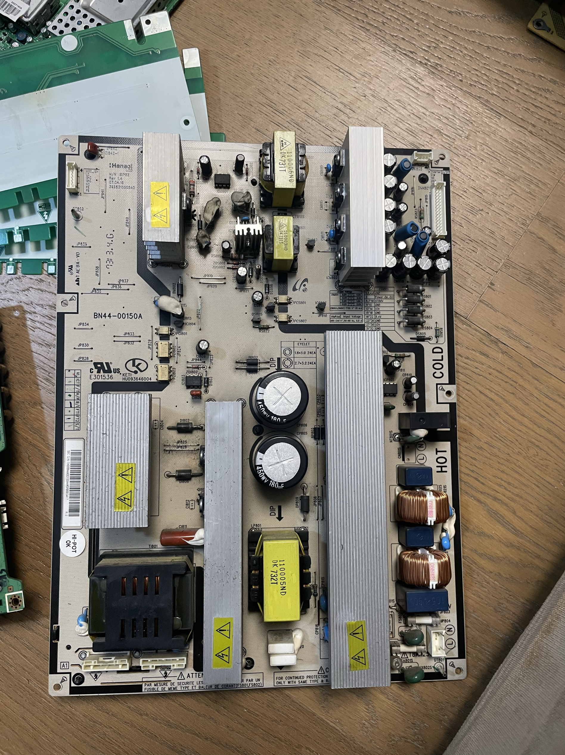 LA46S81B LA46M81B电源板IP-301135A BN44-00166B测试好