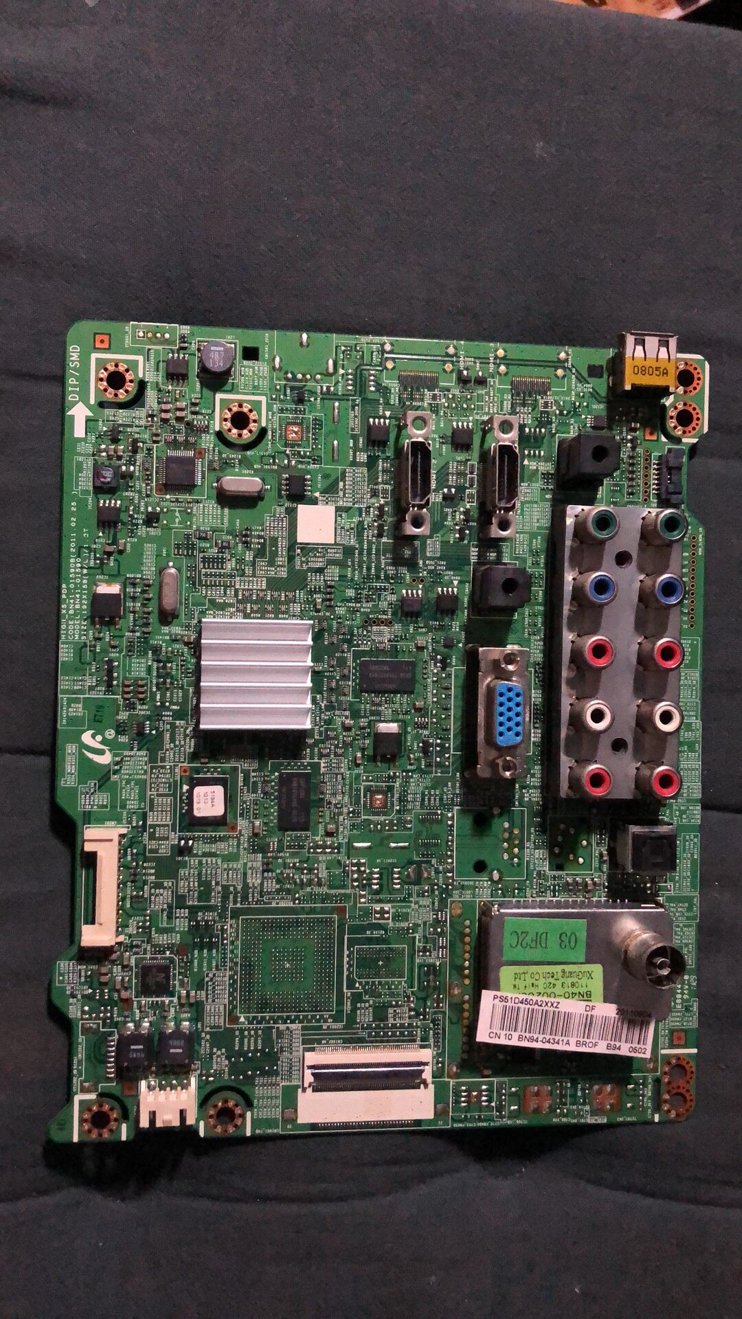 原装 三星 PS51D450A2 主板 BN41-01750A 屏 S50HW-YB07