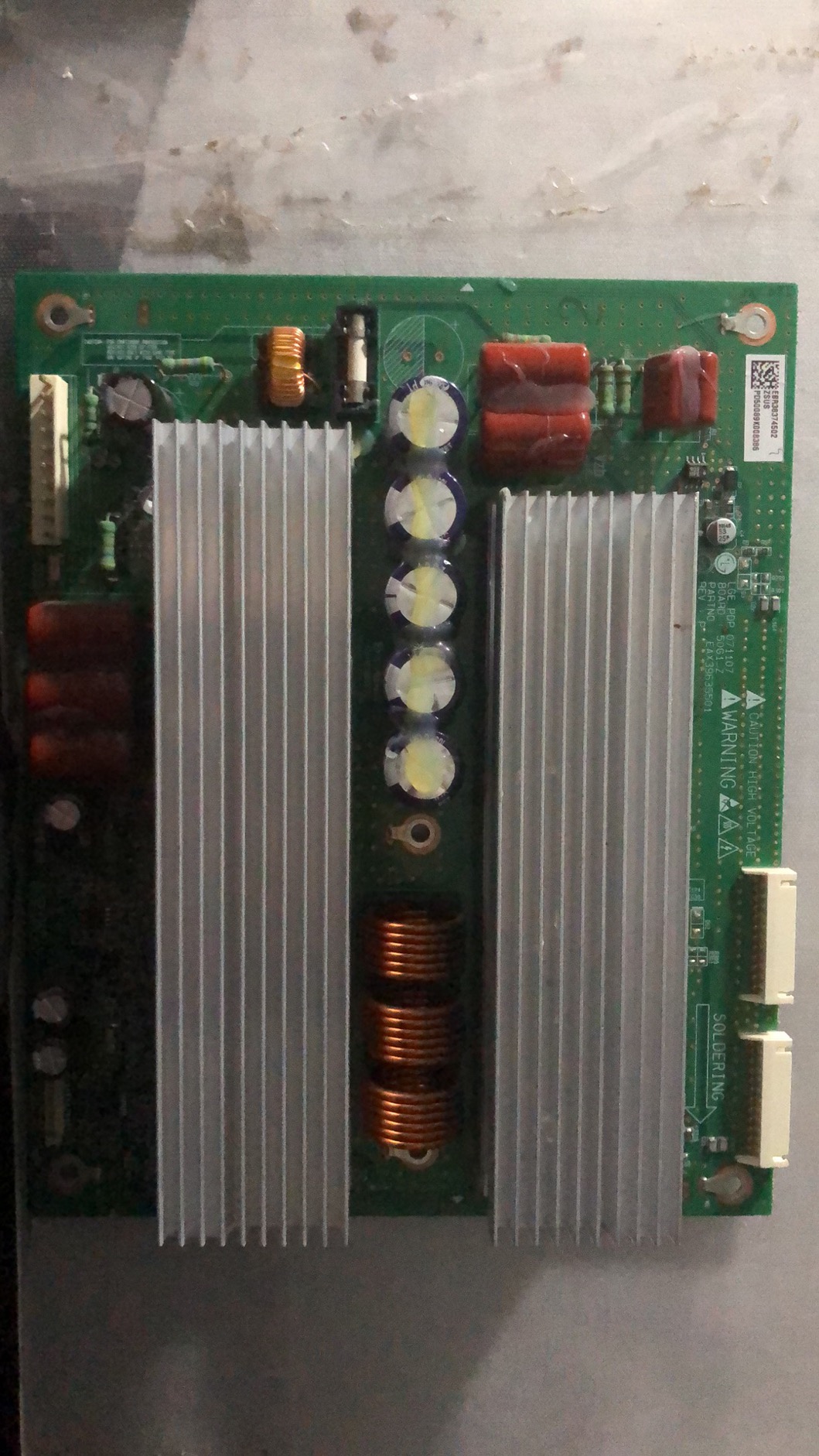 LG PDP50G1等离子Z板 LG50G1Z板 EAX39635501 EBR38374502