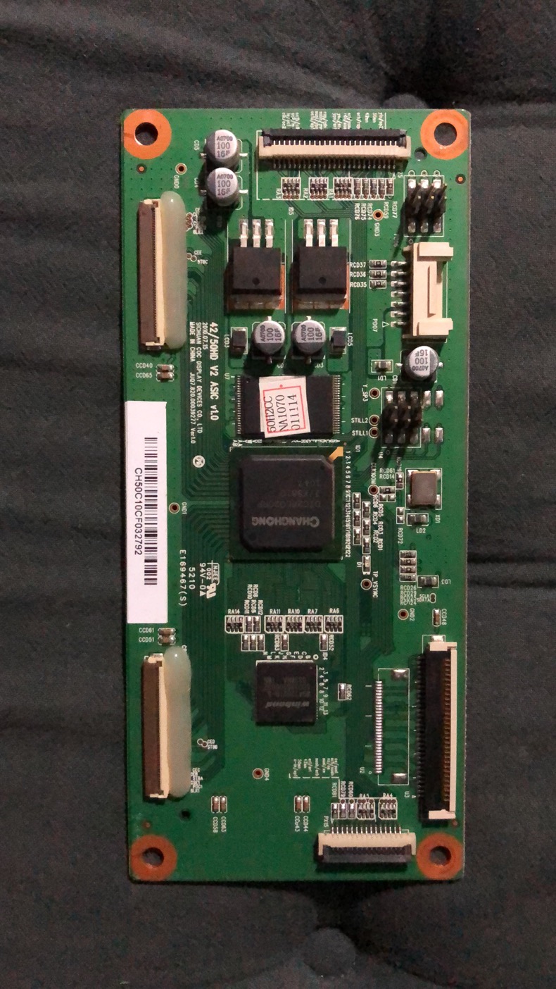 长虹PT50638X逻辑板JUQ7.820.00039277 Ver1.0 屏PM50H2111 原装