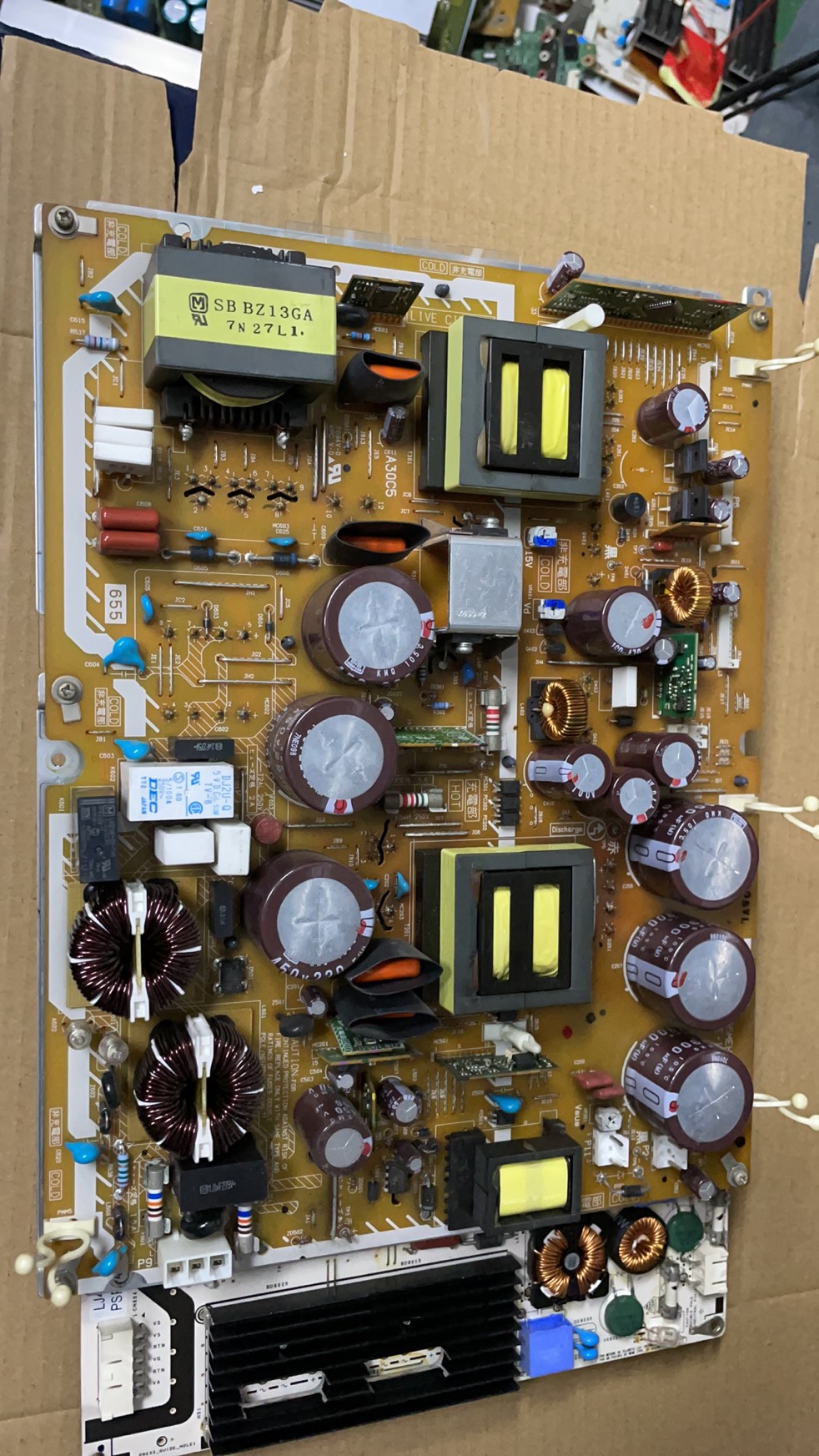 拆机松下50PV70C TH-50PV70C A电源板ETXMM655MEH NPX655ME-1B