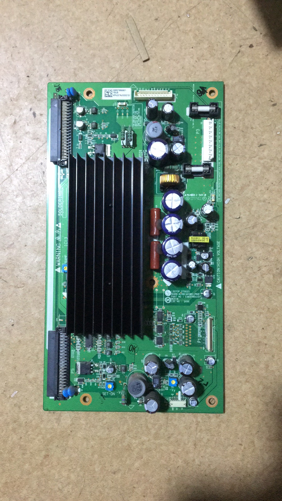 原装42PC5RV 42V8B屏Y板 EAX37904401 EAX38056701 EBR37866801