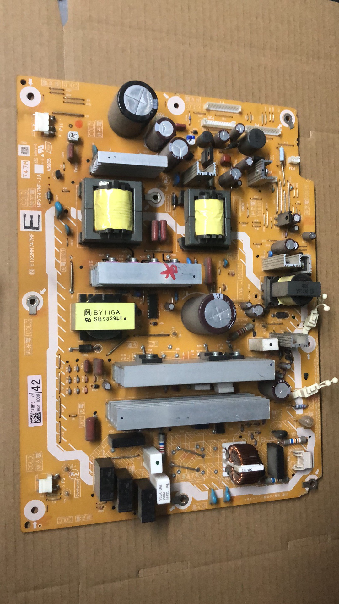 原装松下TH-P42S10C/46S10C 电源板NPX747MF-1A ETX2MM747MF