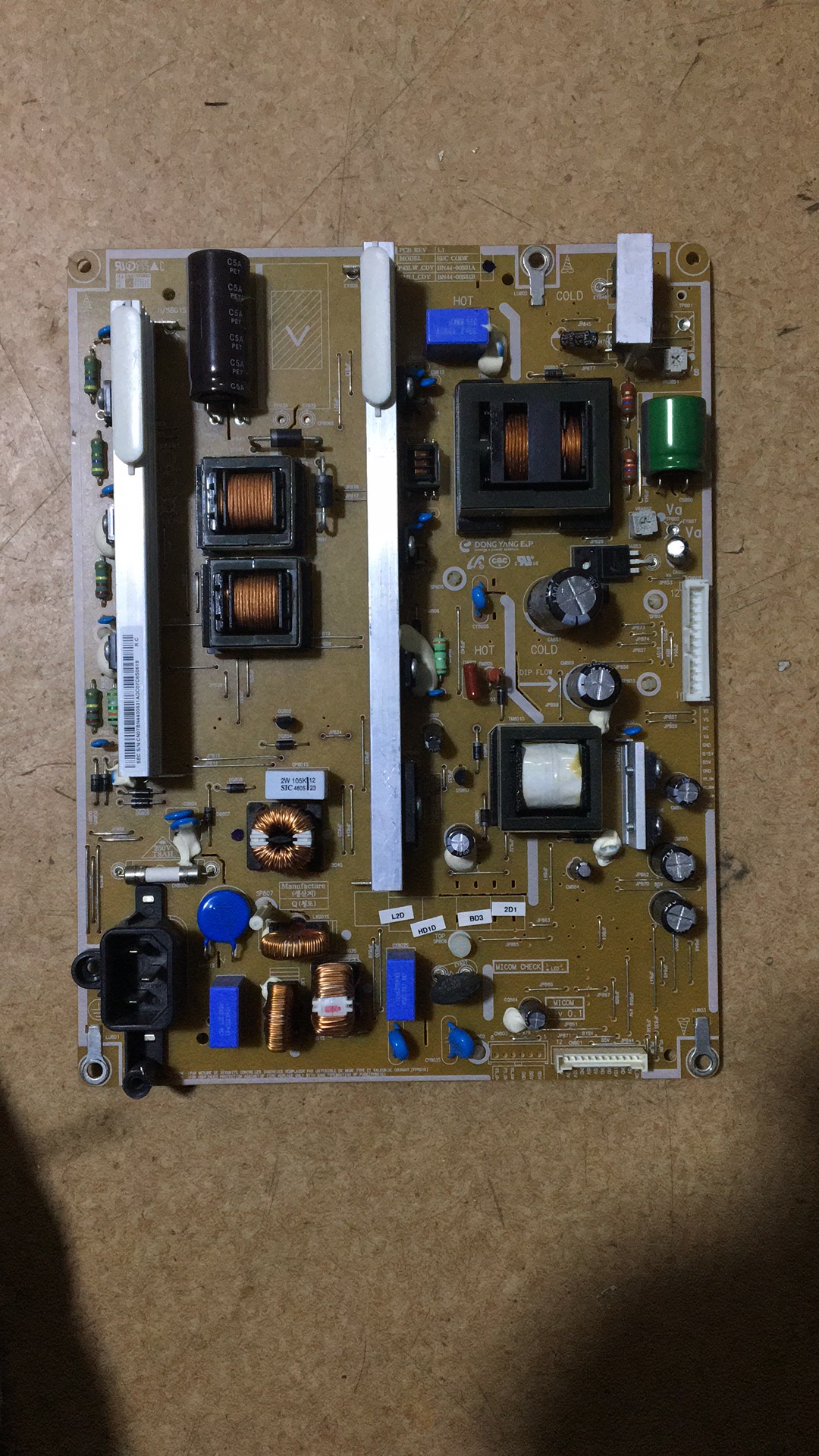 原装三星PS43E400U1R电源板BN44-00531A BN44-00531B S43SD-YB01