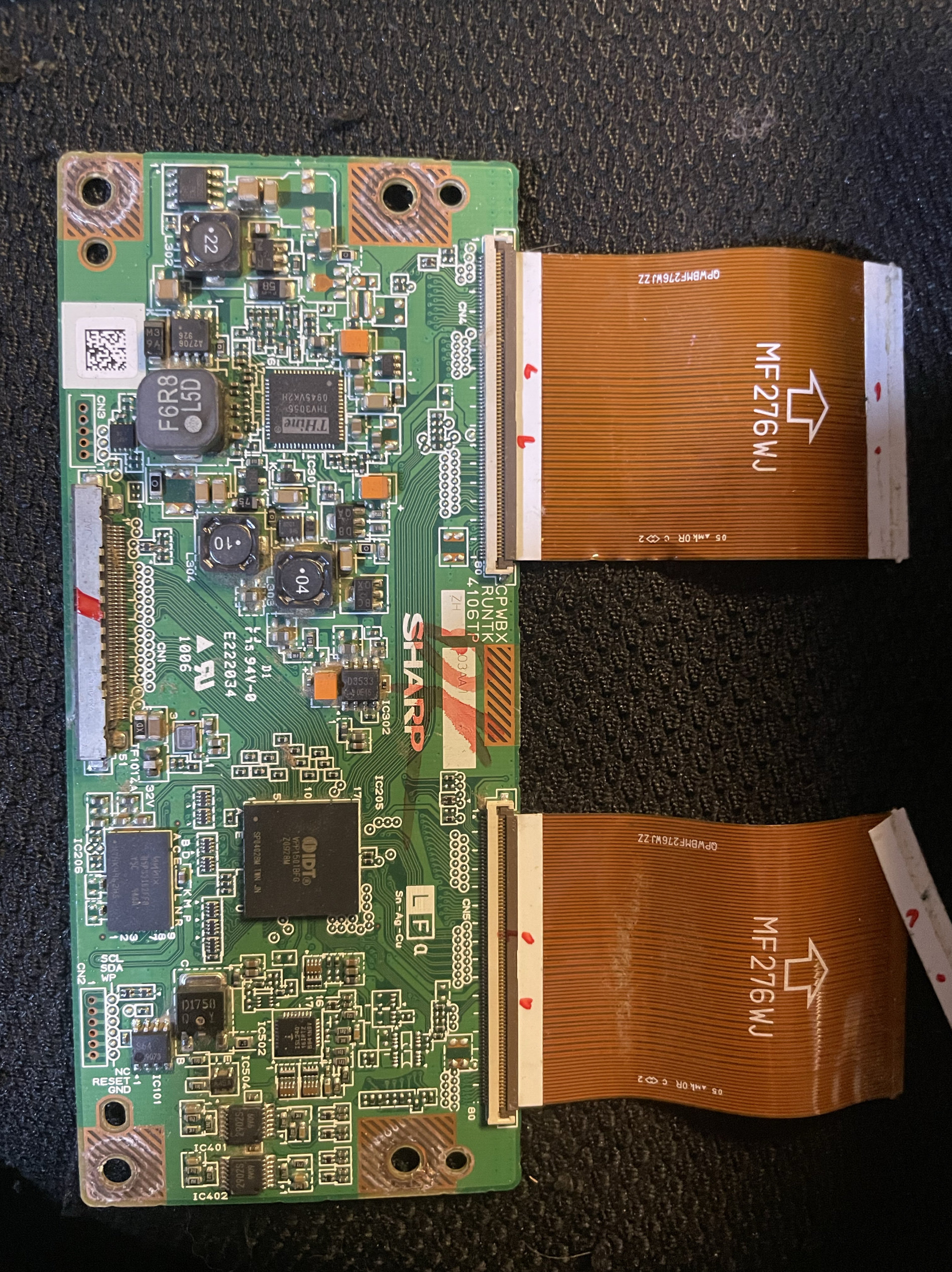 LCD-40Z660A40E66A逻辑板CPWBXRUNTK4106TPZCZH测好