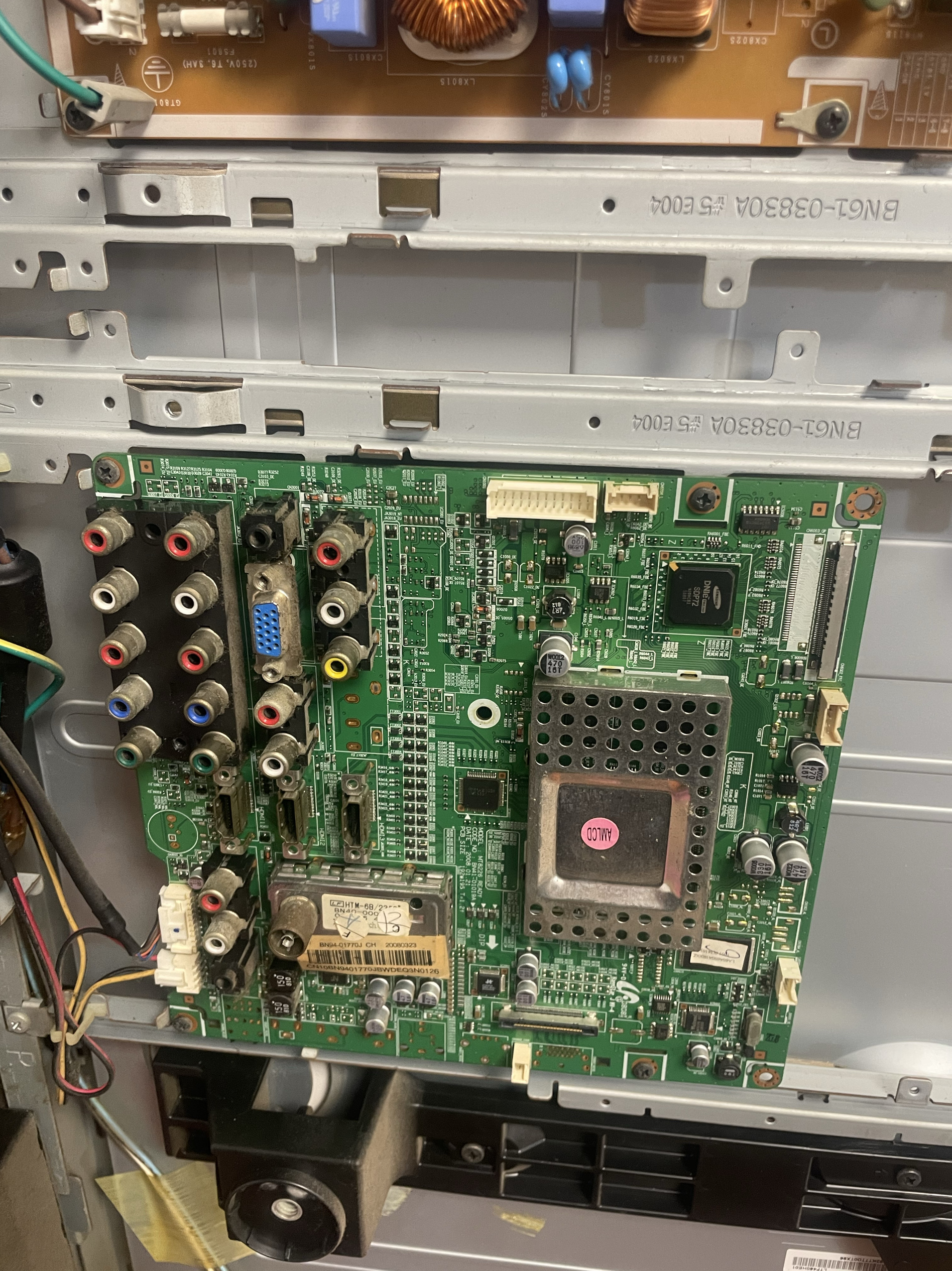 LA46A550P1R主板BN41-01019CBN94-01743L屏T460HW02