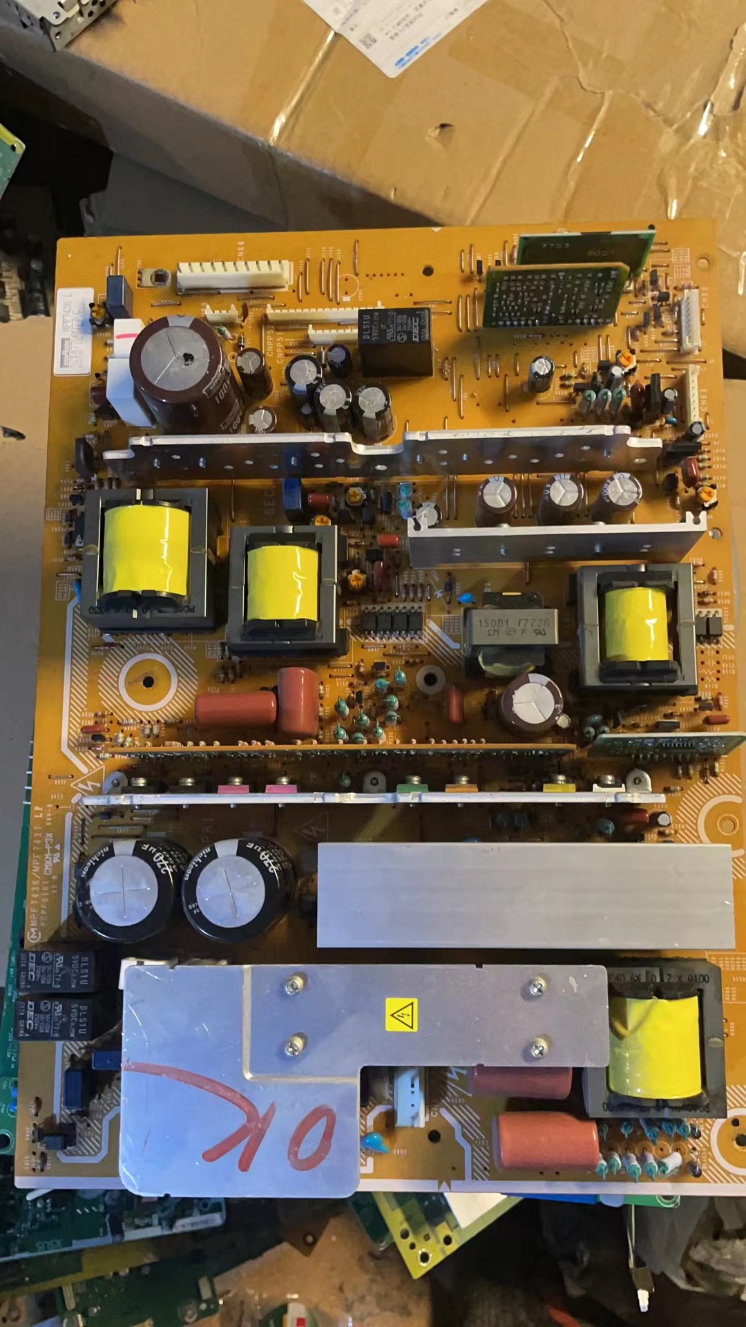 日立42PD9580 42PD9570/9500TC电源板MPF7436 MPF7437 PCPF0161