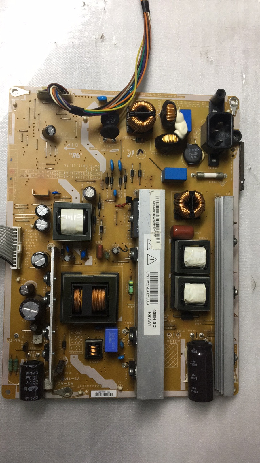 原装长虹3D42A3700ID 43A5000电源板LJ44-00229D PSPF251502A现