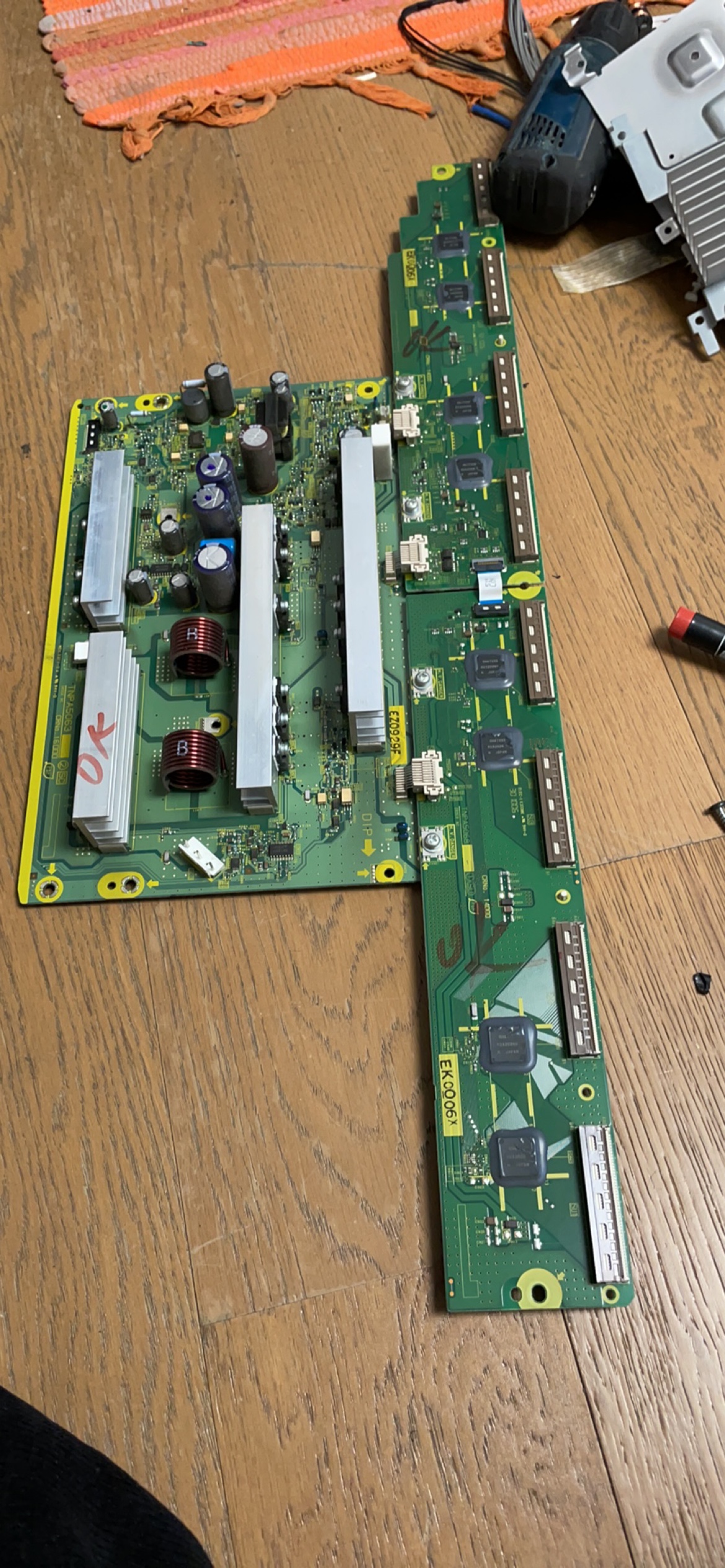 松下TH-P50X20C SC板 TNPA5063 Y板 缓冲板一对50 sc 75