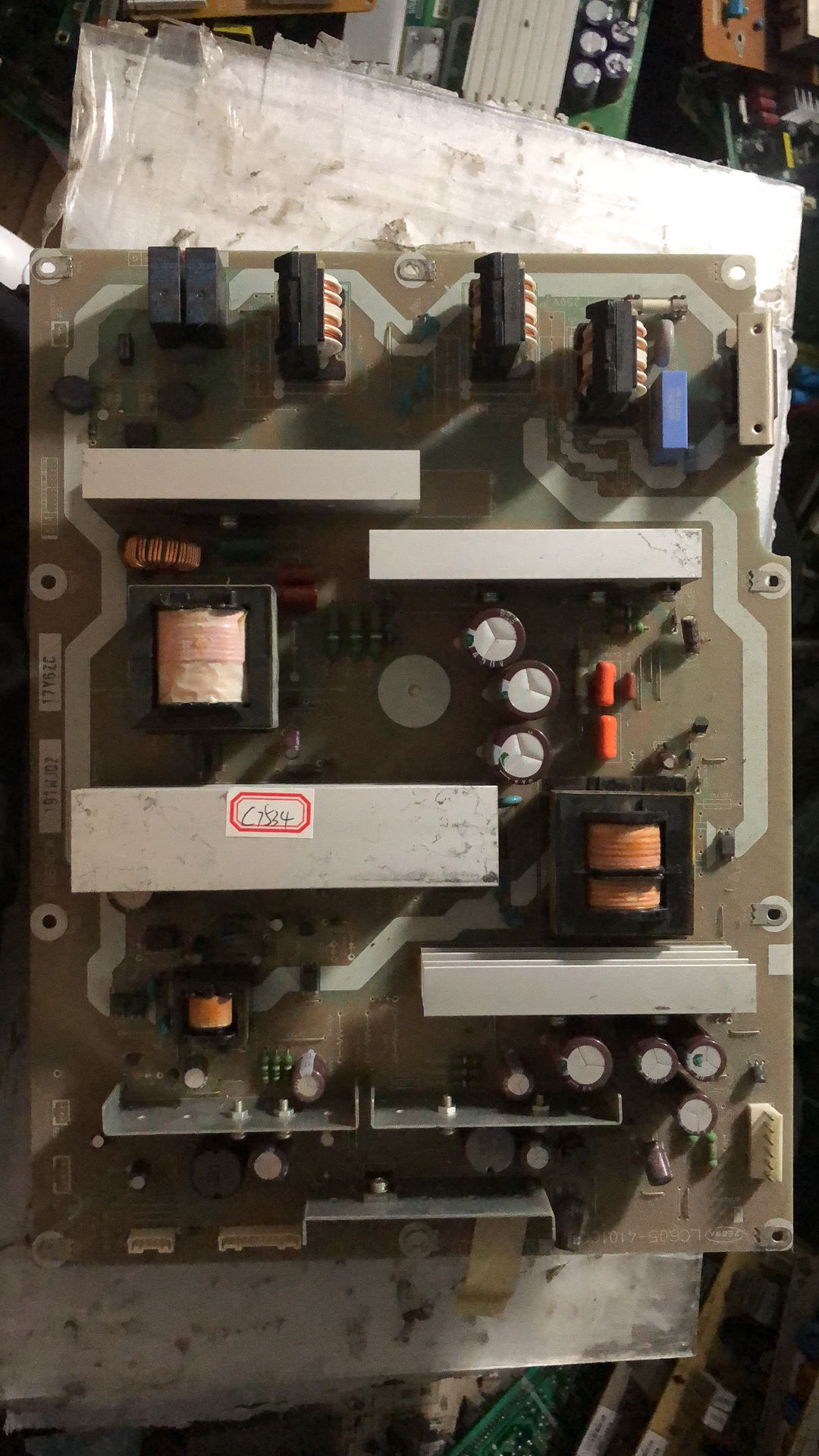 夏普LCD-46GH1 46BK7原装电源板LC605-4101CC RDENCA191WJQZ