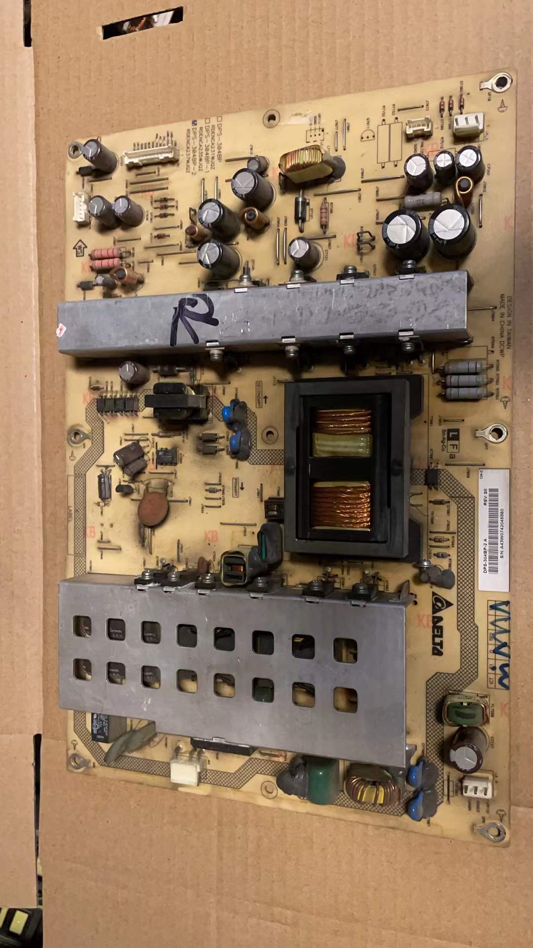 原装夏普LCD-42/46/52GX3 46A63 42GX50 52RX1 电源板DPS-304BP-2