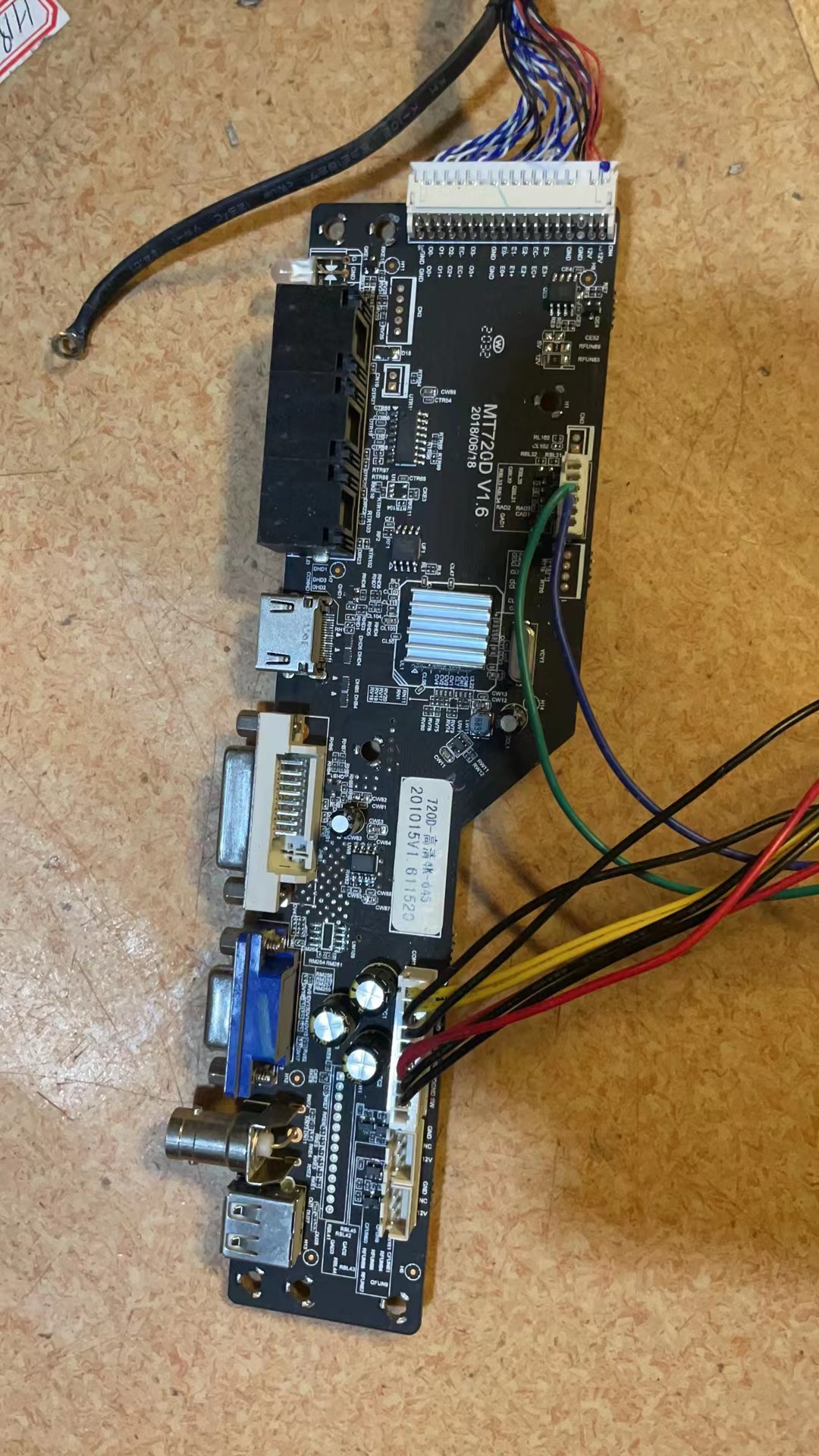 原装55寸拼接主板MT720D V1.6 20180618