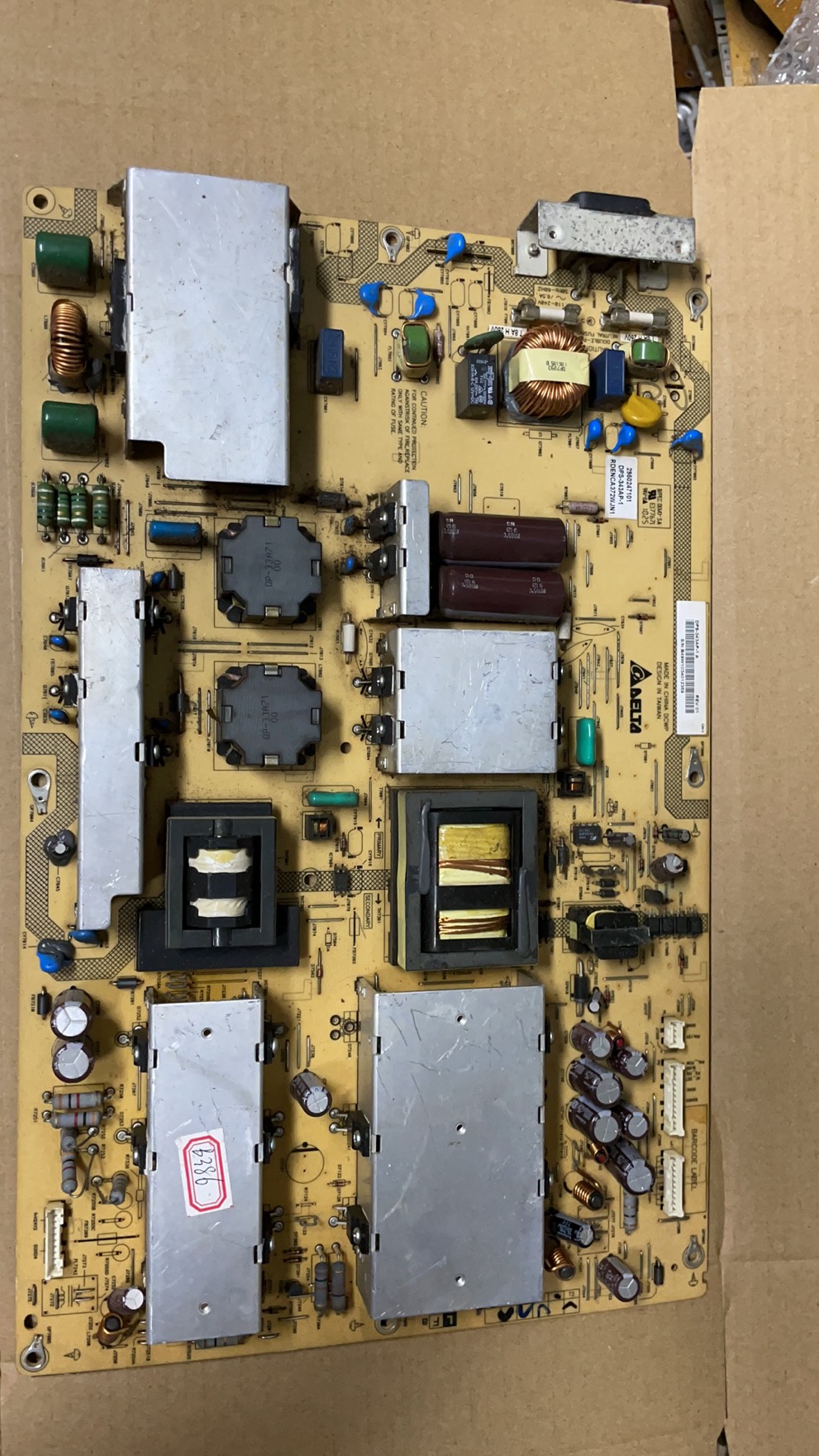 夏普60E77A 60Z770A电源板DPS-343AP-1 RDENCA372WJN1现货测好
