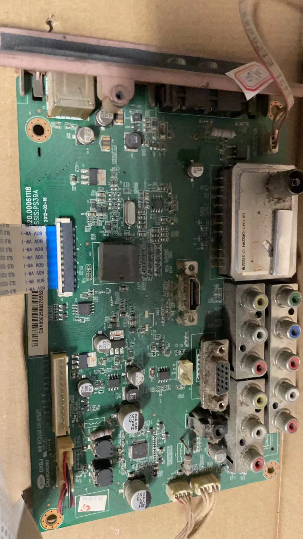 长虹3D42A3700iD 42A3000iD主板JUC7.820.00061118配屏S43AX-YB01