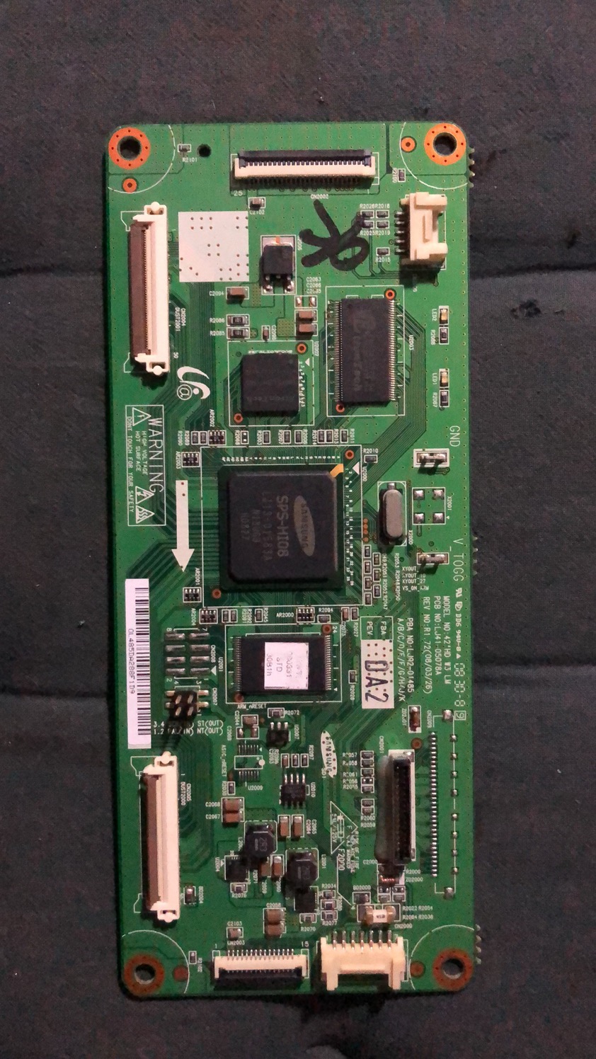 海信TPW42M69 逻辑板LJ41-05078A LJ92-01485A屏S42AX-YB04-YD05