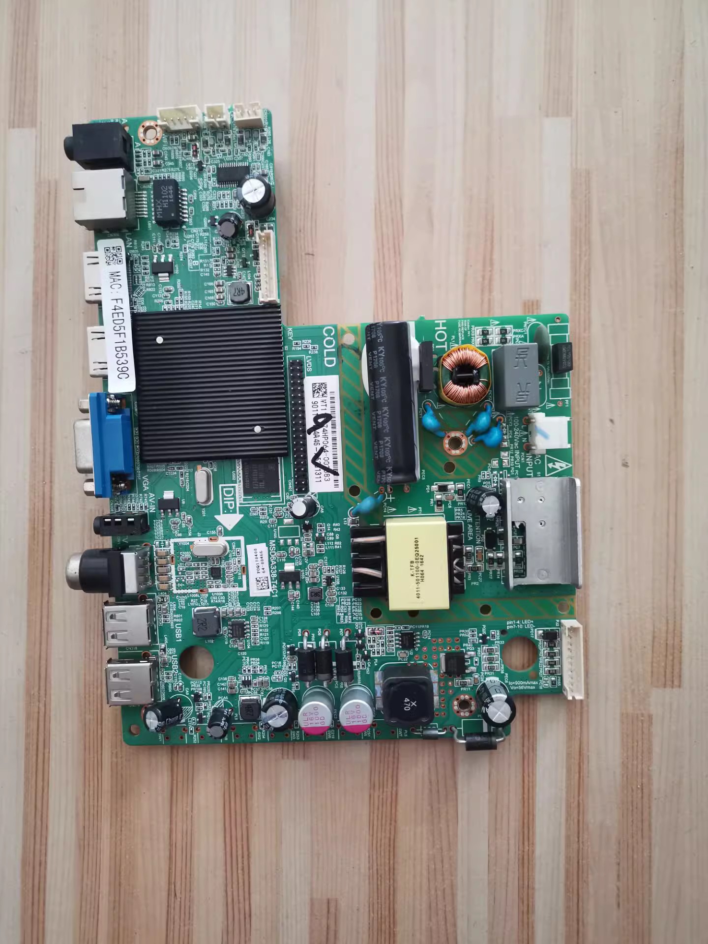 原装夏普2T-C32ACZA 2T-C40ADMA40 主板MSD6A338-T4C1