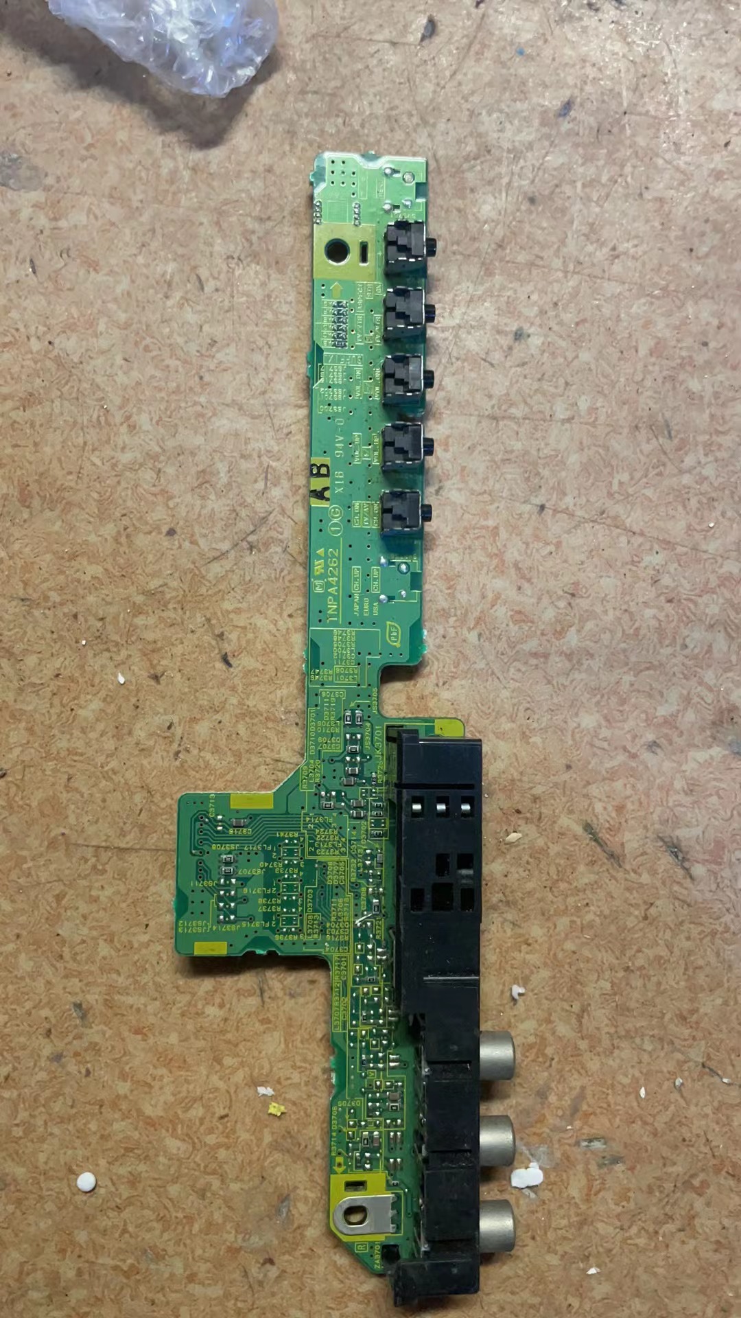 松下TH－42PV70C 按键板 TNPA4262 AB测试好