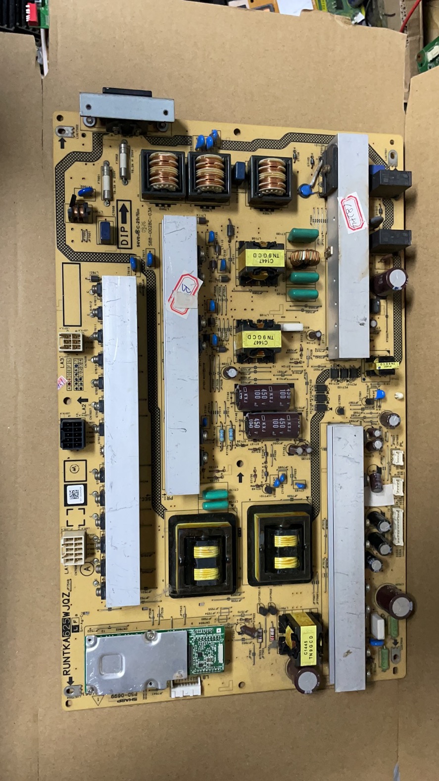 夏普LCD-52LE700A LCD-46LE700A电源板 RUNTKA625WJQZ PSD-0699
