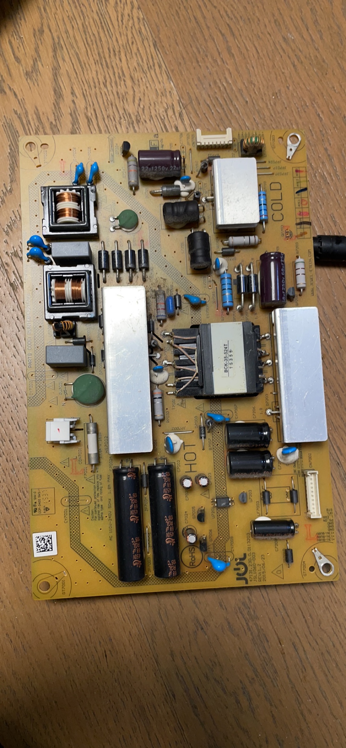 夏普LCD-40MS16A 40A35A电源板RUNTKB422WJN1 WJQZ JSL1060-003A