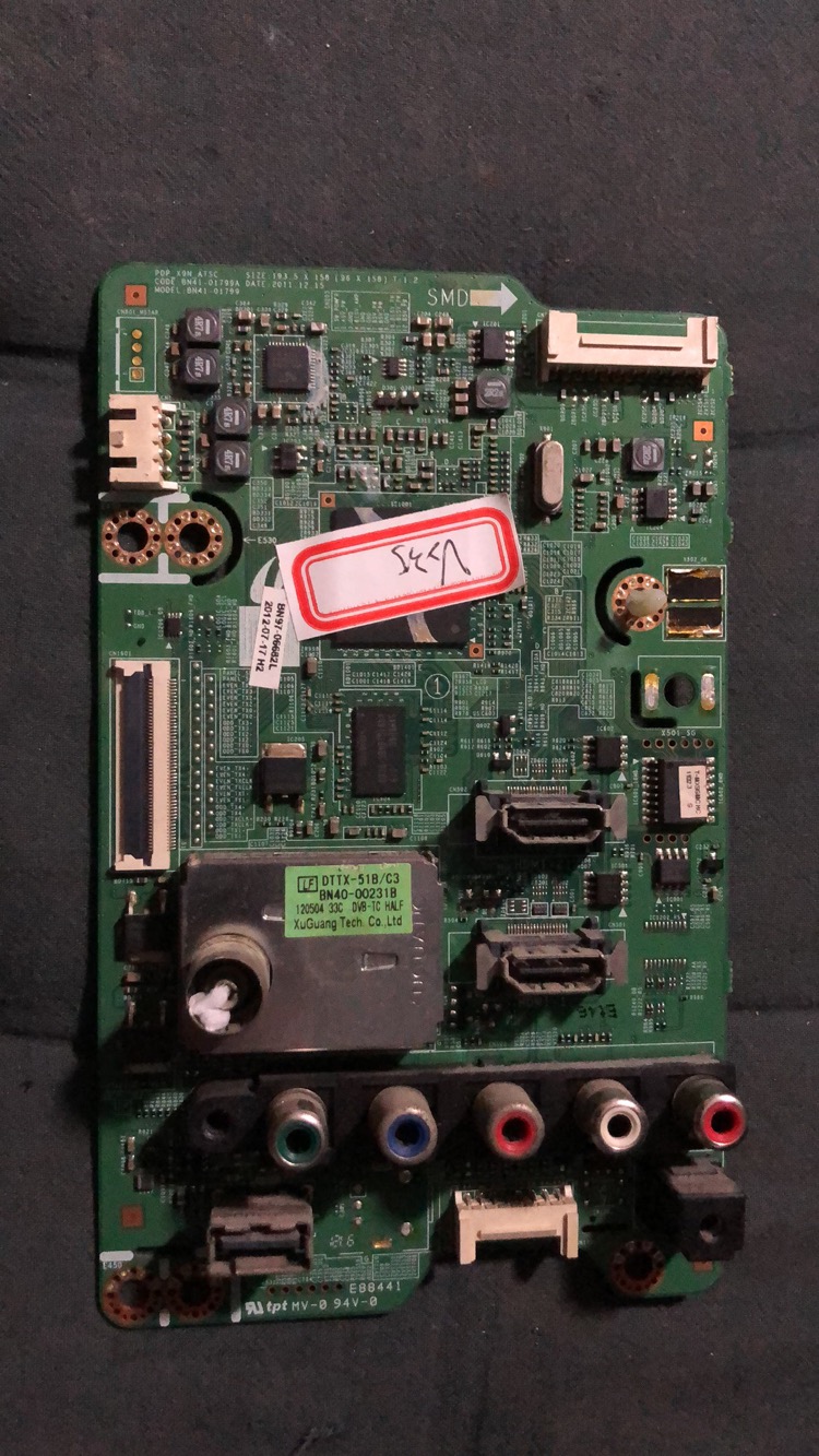 原装三星PS43E400U1R等离子电视主板 BN41-01799A 屏S43SD-YB01