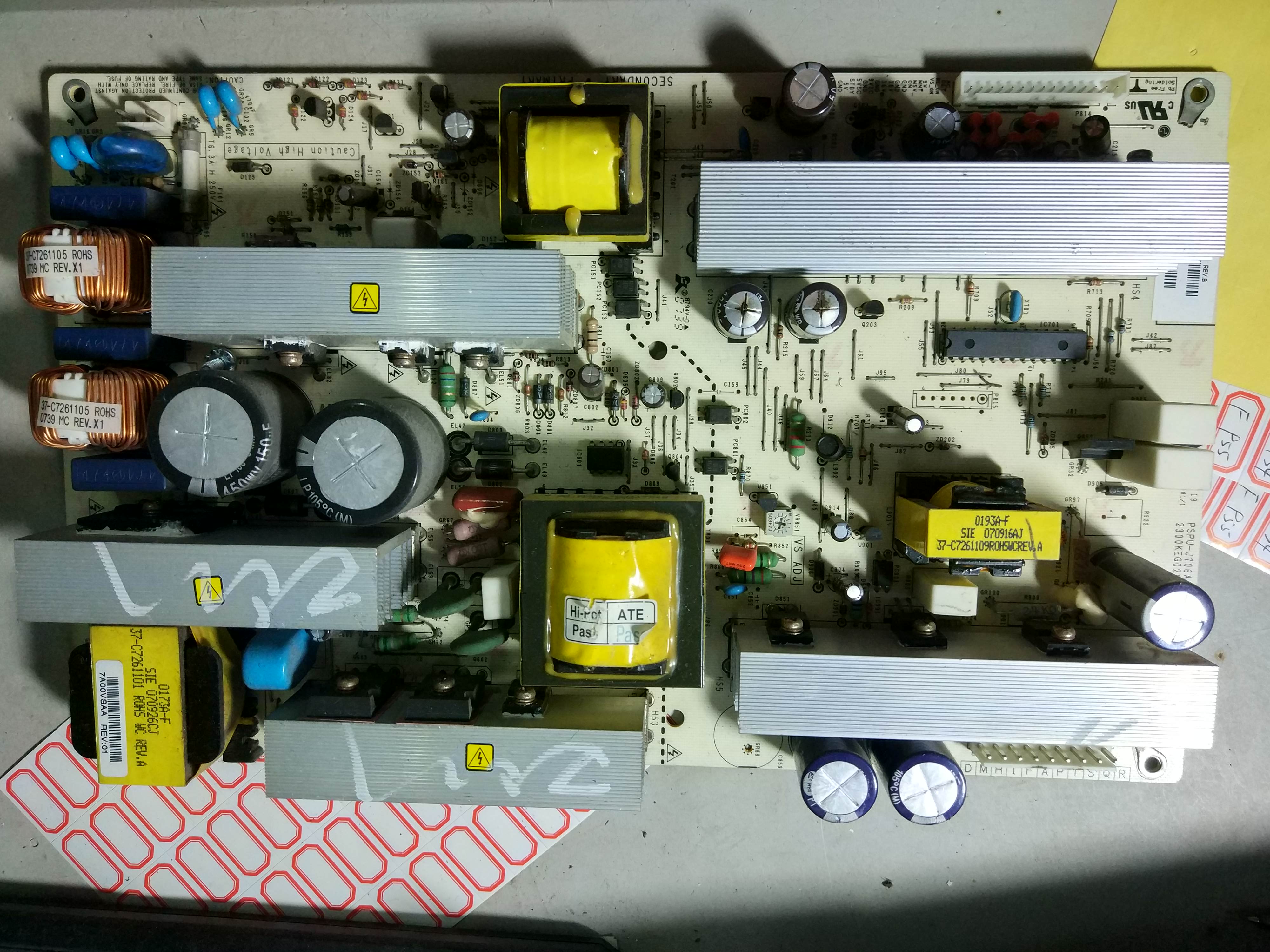 海信TPW3208 长虹PT32700D电源板 2300KEG026A-F 32F1 PSPU-J706A