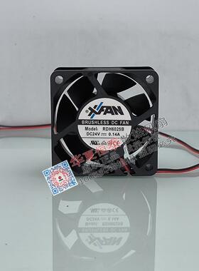 全新原装 XFAN RDH6025B2 24V 0.14A 6025 变频器 散热风扇 现货