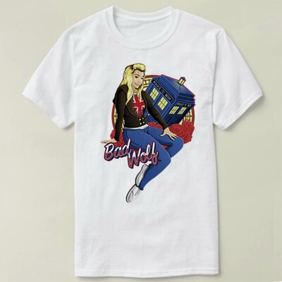 TheBadWolf个性上衣文化衫DIYTee衣服T-ShirtT恤