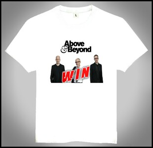 T恤 白色Above Above AB乐队 Beyond Beyond乐队 shirt