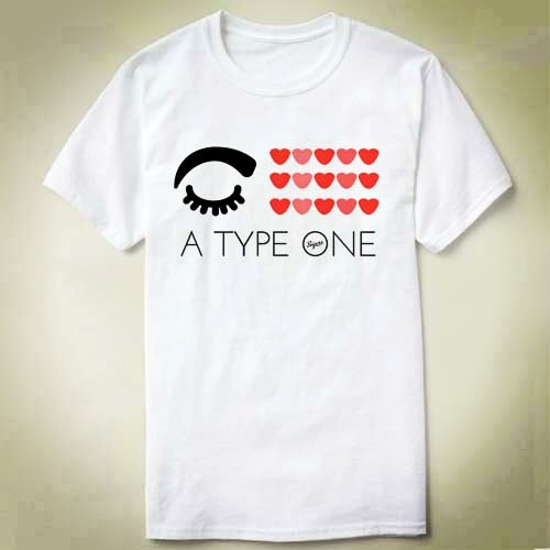 IHeartATypeOne上衣文化衫DIYT-ShirtT恤衣服