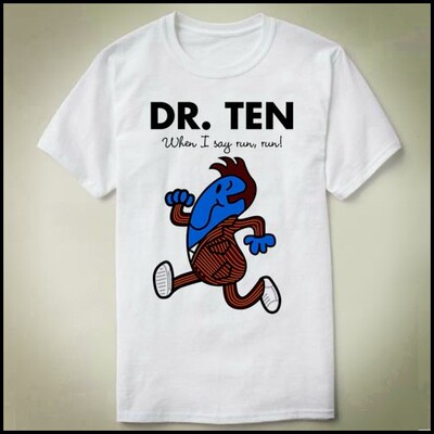 Dr.Ten-WhenIsayrun,run个性DIYTee衣服T-ShirtT恤