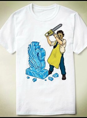 Texas Chainsaw Massacre德州电锯杀人狂Leatherface Shirt T恤 6