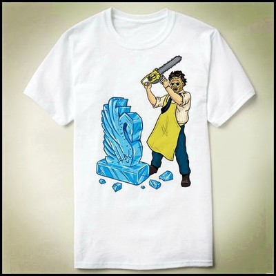 Texas Chainsaw Massacre德州电锯杀人狂Leatherface Shirt T恤 6