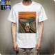 恶搞油画 T恤 流行定制短袖 2020夏装 男女文艺复古油画印花定制男士