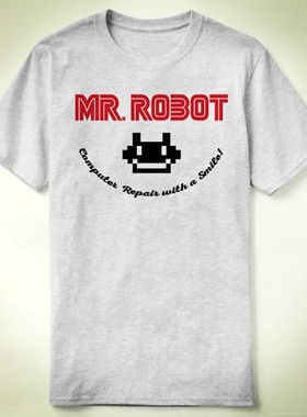 GEEKprogrammer极客程序员Mr.Robot黑客军团T-ShirtT恤