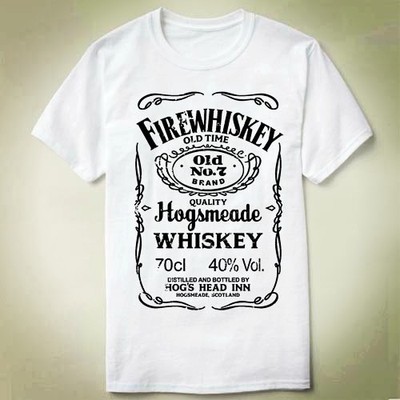 OldNo.7BrandFirewhiskey新款DIYTee衣服T-ShirtT恤