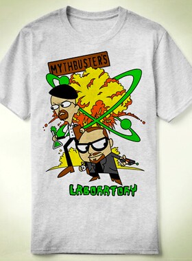 Mythbusters流言终结者衣服短袖上衣diyTeeT-ShirtT恤