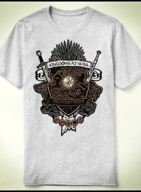 GameofThrones权力的游戏圆领新款上衣成人TeeT-ShirtT恤2