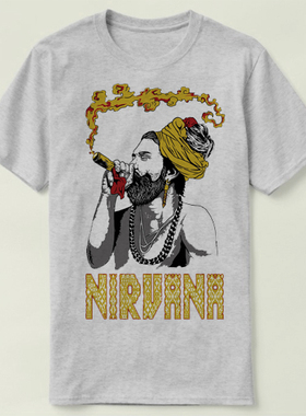 Nirvana涅磐乐队KurtCobain科特柯本DIY短袖T-ShirtT恤6