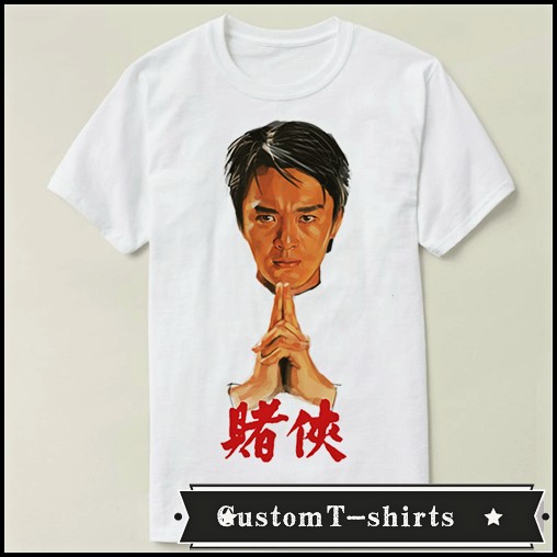 周星驰stephenchow赌侠男女成人上衣情侣T恤T-shirt6